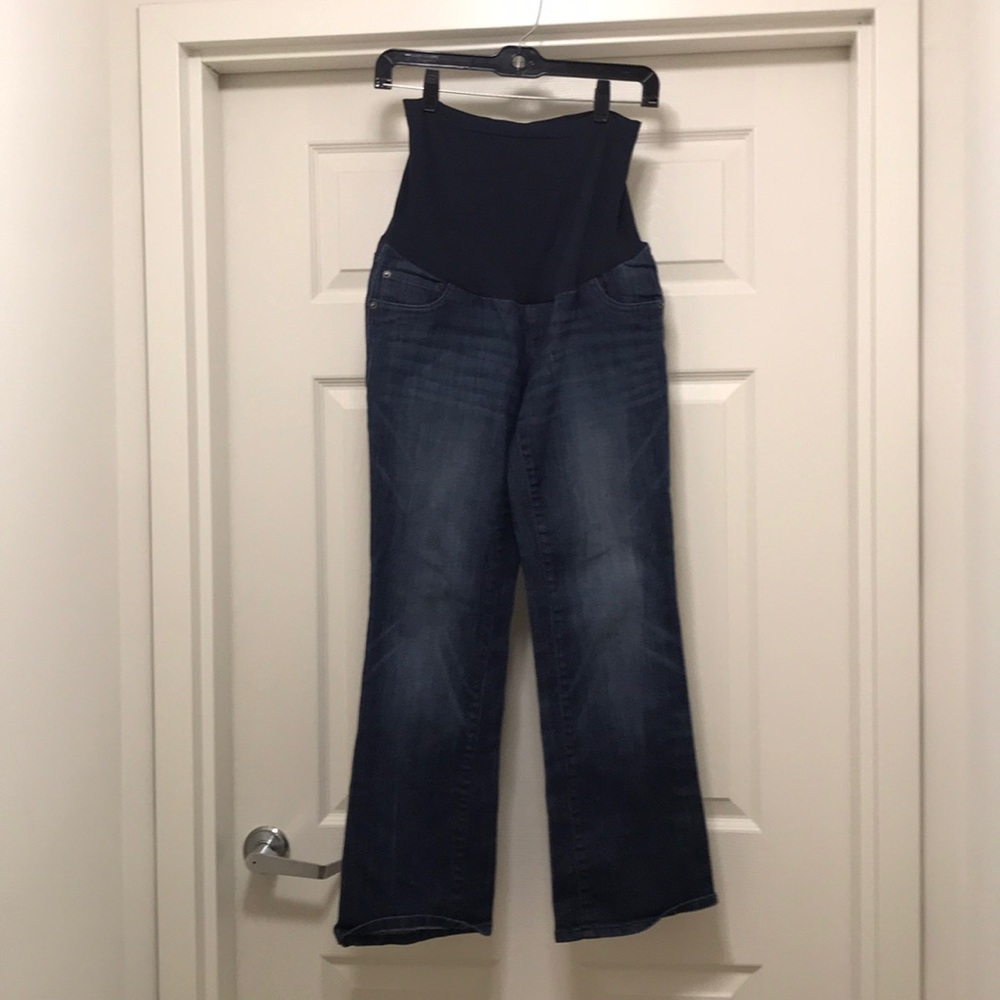 Full panel maternity jeans